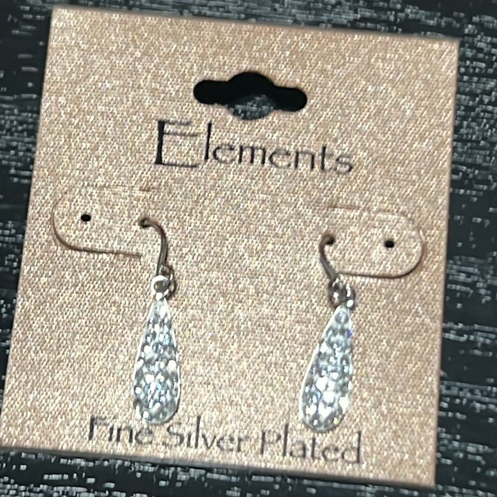 ⭐🌙Silver dangle earrings